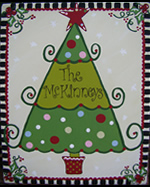 Christmas Tree Family Canvas...click for more details!