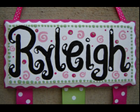 Squiggles and Giggles Hairbow Holder Theme, from Painted Jewels