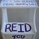 School Spirit Stepstools from Painted Jewels ... click to enlarge