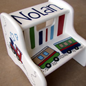 Train Stepstools ... click to see more images and place your order!